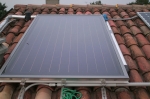 Impianto solare termico parzialmente integrato a Faenza (RA)