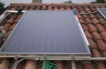 Impianto solare termico parzialmente integrato a Faenza (RA)