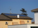 Impianto fotovoltaico parzialmente integrato a Baricella (BO)
