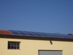 Impianto fotovoltaico parzialmente integrato a Argenta (FE)