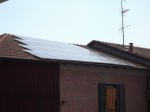 Impianto fotovoltaico parzialmente integrato a Budrio (BO)