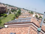 Impianto fotovoltaico parzialmente integrato a Argenta (FE)