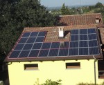 Impianto fotovoltaico parzialmente integrato a Imola (BO)