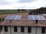 Impianto fotovoltaico parzialmente integrato a Voltana, Lugo (RA)