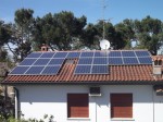 Impianto fotovoltaico parzialmente integrato a Russi (RA)