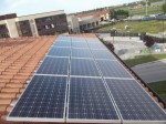 Impianto fotovoltaico parzialmente integrato a Gatteo (FO)